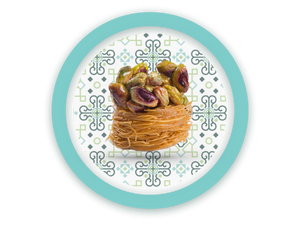 "Bird's Nest" Pistachio Baklava