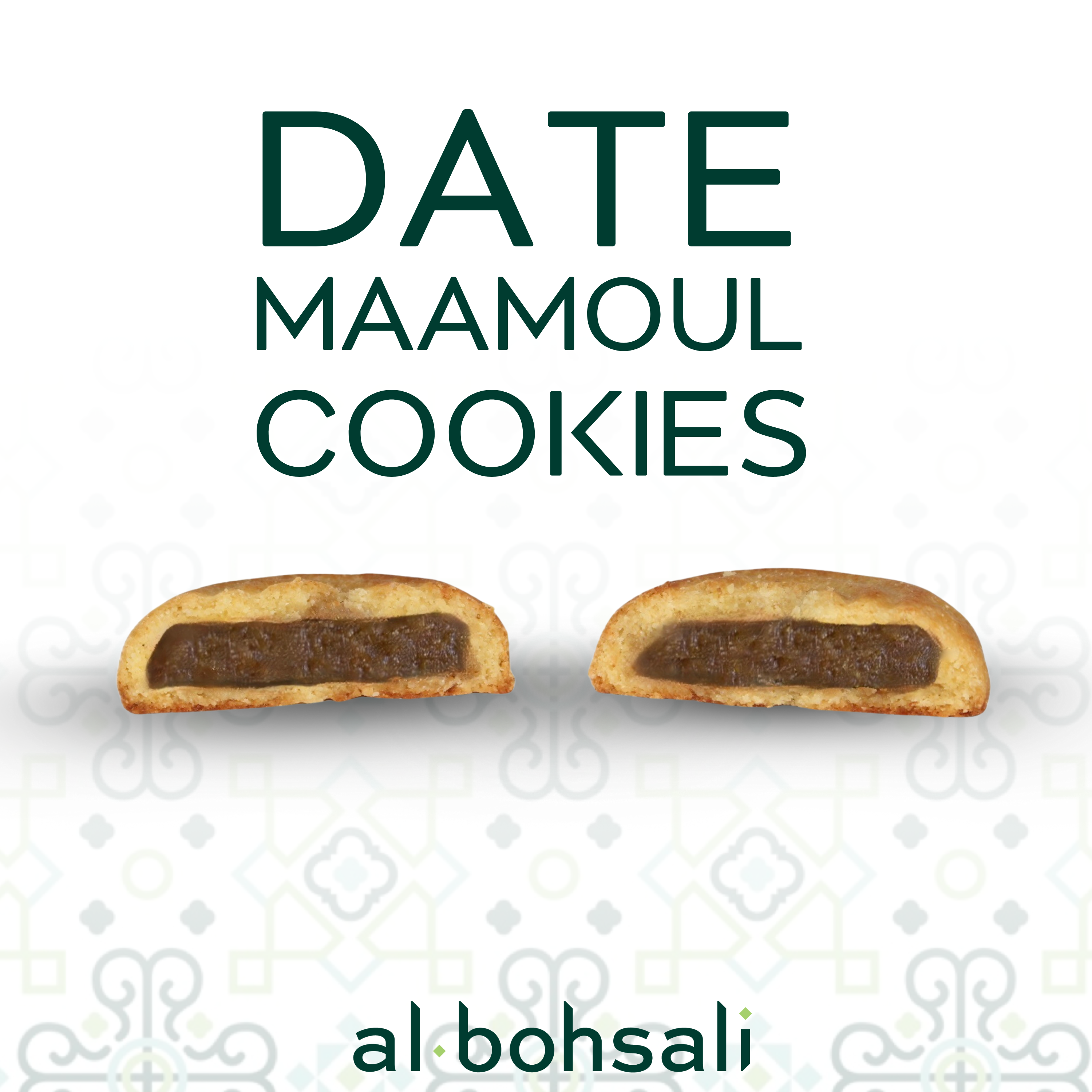 Maamoul Date Filled Shortbread Cookies